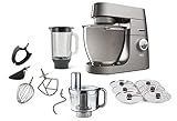 Kenwood Chef XL Titanium KVL8320S Küchenmaschine, 6,7 l Edelstahl Schüssel mit...