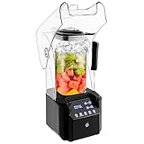 PUDLOR Schalldichter Standmixer Blender, 2.2L Blender, 2200W Hochleistung...