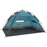 Uquip Automatik Strandmuschel Buzzy Strandzelt Reise XL Wind Sonnen Schutz UV50+...