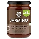 JARMINO Bio Knochenbrühe Konzentrat vom Rind, aus Deutschland, 440g (44 Portionen), Reich...