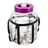 SILPLAST 10 L Universelles Glas mit Gärsystem Gärbehälter Glasballon...