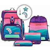Step by Step CLOUD OCEAN Schulranzen-Set Dolphin Lana 5-tlg.