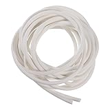 sourcing map Silikon Schaumstoff Dichtstreifen 6mm(0.24') Durchmesser 5 Meter(16.41 Ft)...