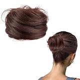 GWAWG Dutt Haarteil mit Haargummi Haarknoten Haarteil Dünnes Haar Fake Dutt...