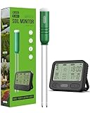Dr.meter Boden Feuchtigkeitsmesser für Pflanzen, 4 in 1 Feuchtigkeitsmessgerät Pflanzen...