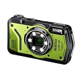 PENTAX WG-8 Grüne Allwetter-Abenteuerkamera mit hervorragender Wasserdichtigkeit,...