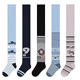 L&K-II 5er Pack Jungen Strumpfhosen Kinder-strumpfhose Baby Strickstrumpfhose...