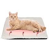 Heizdecke Katze 60 x 45 cm,Selbstheizende Decke für Katzen & Hunde, Wärmedecke...