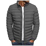 MITCOWBOYS Winterjacke Herren Parka Warm Leicht Fahrrad Puffer Jacke...