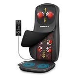Snailax Upgraded Shiatsu Massagesitzauflage mit Wärme, Massageauflage für...