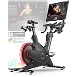sBike Smart Indoor Cycling Bike, 21,5“ Touch Display + LED | inkl. Live & On Demand...