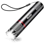Blukar LED Taschenlampe Aufladbar, Superhelle Zoombare 2000 Lumen Mini Torch mit 4...