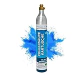 CO2-Kartusche Soda 425g Kohlensäure Zylinder für bis zu 60 Liter Sprudel Wasser |...