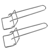 2 Stk Rostheber aus Edelstahl Grillrostheber Grillheber für Backblech Ofenrost,...