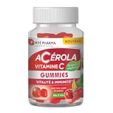Forté Pharma - Acerola Gummies | Gummies Vitamin C – Geschmack roter Früchte –...