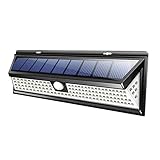 jojofuny 118 Sonnenlicht Solar-Wandleuchte im Freien Außenbeleuchtung Notlicht Licht mit...
