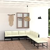 Yolola gartenmöbel Lounge Set Rattan Gartenmöbel Ecklounge Sofa Rattan Outdoor...