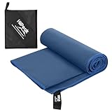 HiiPeak Mikrofaser Handtuch Kompakt und Leicht Microfaser Handtücher Fitness Handtuch...