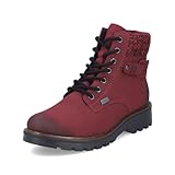 Rieker Damen Schnürstiefeletten 73225, Frauen Stiefeletten, wasserabweisend,...