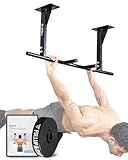 PULLUP & DIP Klimmzugstange für Deckenmontage – Pull Up Bar & Reckstange für...