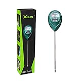 XLUX Boden-Feuchtigkeitsmessgerät, Boden-Feuchtigkeitsmesser, Hygrometer für den Garten...