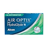 Air Optix plus HydraGlyde for Astigmatism Monatslinsen weich | 3 Stück | BC 8.7 mm | DIA...