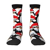 Erwachsene Socken für Erwachsene Weihnachtspinguine Verrückte Anti Rutsch Socken...