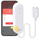 Acmerota Smart Wassermelder, Wassermelder WLAN, Smarter Wasserleck-Sensor 100dB Alarm...