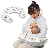 Totsy Baby Stillkissen klein Minky 130 x 45 cm - Stillhörnchen kleines Still...