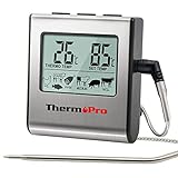 ThermoPro TP16 Digitales Bratenthermometer Ofenthermometer Fleischthermometer...