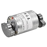 sourcing map Vibrationsmotor DC 24V 5000RPM Doppelwelle Stark für DIY Zuhause...