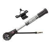 Beto Dual Function 2in1 Dämpferpumpe, Handpumpe, Fahrradpumpe, Luftpumpe, mit Manometer,...