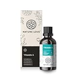 Vitamin A Tropfen – 50 ml (1.700 Tropfen) - Retinol aus Retinylpalmitat in...