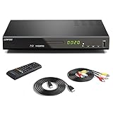 LP-100 HD Blu-ray Player für Fernseher, Kompakter Metallgehäuse Bluray Player,...