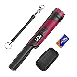 DR.ÖTEK Pinpointer Metalldetektor, IP68 Wasserdicht, 360° Suchen Handheld Pin...