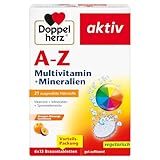 Doppelherz A-Z Multivitamin + Mineralien - 21 ausgesuchte Nährstoffe zur Unterstützung...