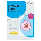 PPD 10 x A4 Inkjet Premium Overheadfolie für vollfarbige Ausdrucke in höchster...