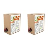 Bio Karottensaft 3 Liter Box - Aus deutschen und niederländischen Karotten - Vegan,...