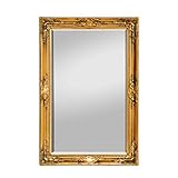 Rococo by Casa Chic - Goldener Shabby Chic Wandspiegel - 90 x 60 cm -...