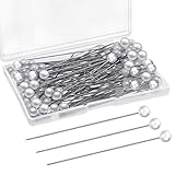 Outus Stecknadeln Runde Faux Perle Kopf Nadeln Hochzeit Perle Blumen Nadeln...