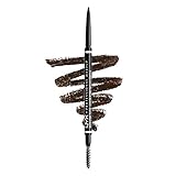 NYX Professional Makeup Augenbrauenstift, Micro Brow Pencil, Beidseitig mit ausdrehbarem...