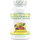 Multivitamin A-Z - 365 Tabletten (12 Monate) - 32 aktive Inhaltsstoffe - Kombination aus...