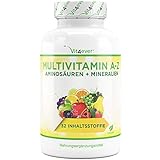 Multivitamin A-Z - 365 Tabletten (12 Monate) - 32 aktive Inhaltsstoffe -...