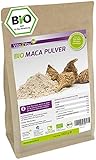 Maca Pulver 1kg - Bio Qualität - Maca-Wurzel - ganze Knolle gemahlen - 1000g im...