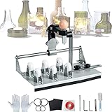 Glasflaschenschneider, Upgrade Flaschenschneider mit komplettem Zubehör, DIY...