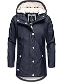 Ragwear Kinder Mädchen Wintermantel Regenjacke wasserdicht gefüttert mit...