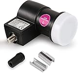 [Test SEHR GUT *] GSS Single LNB für digital Satschüssel - für 1 Teilnehmer, Receiver -...