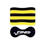 Finis Foam Ages 12 Pull Buoy, Yellow/Black, one Size