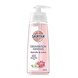 Sagrotan Hand-Desinfektionsgel Kamille & Lotus – Desinfektionsmittel für die Hände im...