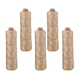 500m Jute-Schnur,1.5mm Jutegarn Schnur,100% Natur Juteschnur Kordel,Braunes Hanfseil...